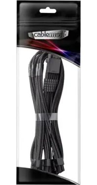 CableMod PRO ModMesh C-Series 12V-2x6 čierna / PCIe napájací kábel / 16-pin na 3× 8-pin / Corsair Type 3 4 / 60 cm (CM-PCSR-16P3-N60KK-5PK-R-SS)
