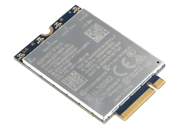 Lenovo EM160R-GL / WWAN modul / M.2 / 4G LTE-A Cat 16 / pre ThinkPad X1 2-in-1 Gen9, P16s Gen3 (4XC1Q24437)