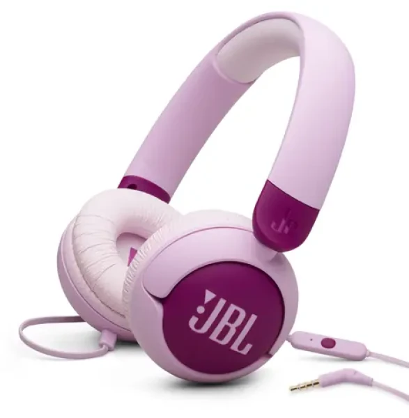 JBL Junior 320 fialová / Detské slúchadlá / Na uši / 3.5mm jack / 34 ?