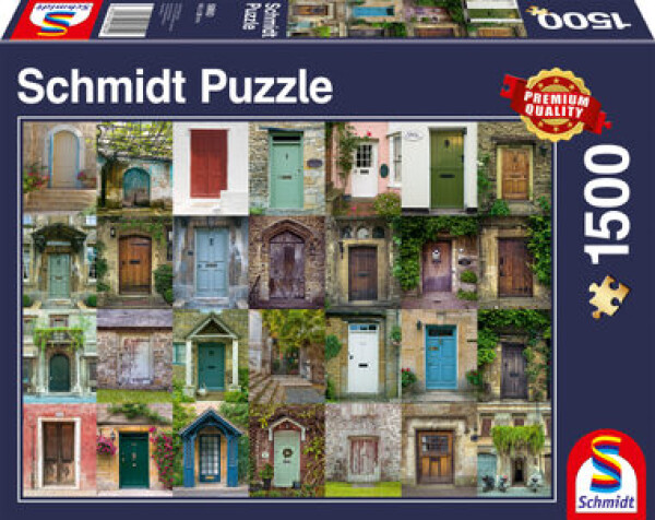 Schmidt Puzzle Koláž dverí