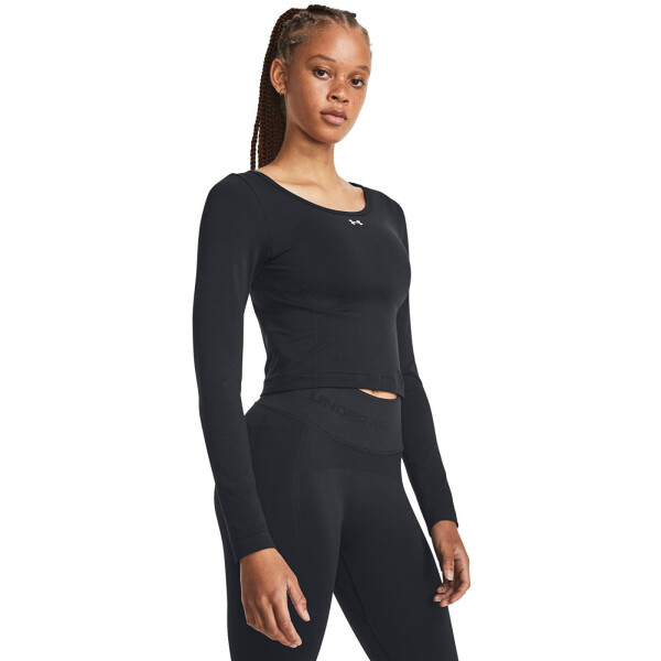 Tričko Under Armour Train Seamless LS Black M