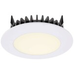 Deko Light 565229 LED Panel Round III 6 LED vstavané svetlo En.trieda 2021: G (A - G) pevne zabudované LED osvetlenie 6.30 W Dopravní biela (RAL 9016); 565229