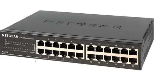 Netgear GS324 / Switch / 24x Gigabit LAN / Unmanaged / Kovové telo (GS324-200EUS)