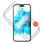 FIXED Tvrdené sklo Full-Cover s aplikátorom pre Apple iPhone 17 Pre 2ks čierne (FIXGFADA-1602-BK)