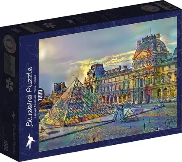 BlueBird Puzzle Múzeum Louvre, Paríž, Francúzsko