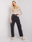 Černé mom jeans Alvana RUE PARIS