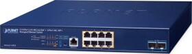 D-Link Planet 8-Port PoE+ Managed Switch MGS-6311-8P2X
