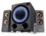 Fenda Famp;D F770X čierna / Reproduktory / 2.1 / 76W / BT5.0 / FM rádio / USB prehrávanie / optický vstup / diaľkové ovládanie (REPFEN1056)