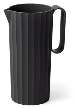 BlimPlus Hydria čierna / Karafa / 1,7 l / výška 24 cm / bez BPA
