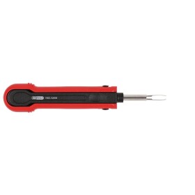 2,8 mm, 4,8 mm, 5,8 mm, 6,3 mm nástroj na uvoľnenie plôšok/zásuviek (AMP Tyco JPT, AMP Tyco SPT, AMP Tyco, TAB, Delphi HVF2, GHW DFK, GHW MDK 3) KS Tools; 150.1269
