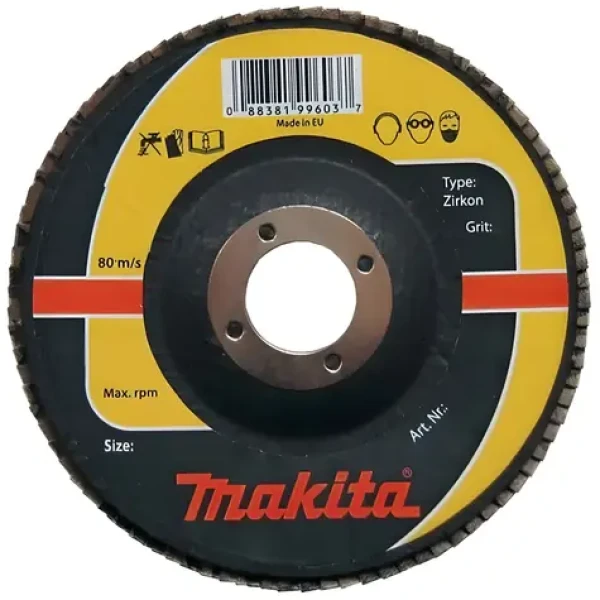 Makita / Lamelový brúsny kotúč / 115 x 22,2 mm / P60 (P-65464)