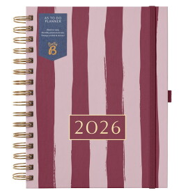 Busy B Krúžkový plánovací diár To Do A5 Stripe 2026