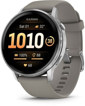 Garmin Venu 4 45 mm béžové/strieborné