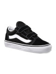 Vans OLD SKOOL V BLACK/TRUE WHIT letné topánky