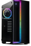 Inter-tech S-3906 Renegade čierna / Počítačová skriňa / Tower / Tvrdené sklo / RGB / ATX, ITX, mATX (88881273)