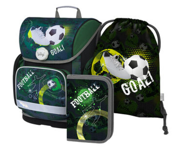 BAAGL SET 3 Ergo Futbal / aktovka / peračník / vrecko / dopredaj (A-31783)