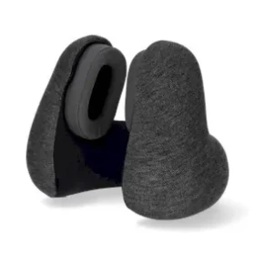 Nedis TRBT2400BK Over-Ear šedá / Bezdrôtové slúchadlá + cestovný vankúš / Bluetooth / až 11 hod (TRBT2400BK)