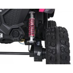 Mamido Detské elektrické autíčko PASSION 4x200W 24V ružové