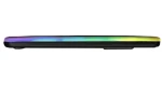 Tracer GameZone Snowman RGB čierna / Chladiaca podložka pre notebook / 17.3" / RGB / 2x USB / 6 pozícií výšky (TRASTA47590)