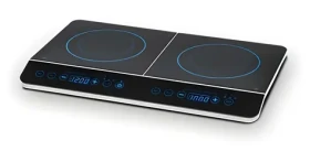 Medion Life MD 15324 čierna / Dvojitá indukčná varná doska / 3500 W / 2x 20 cm / dotykové ovládanie (50079020)
