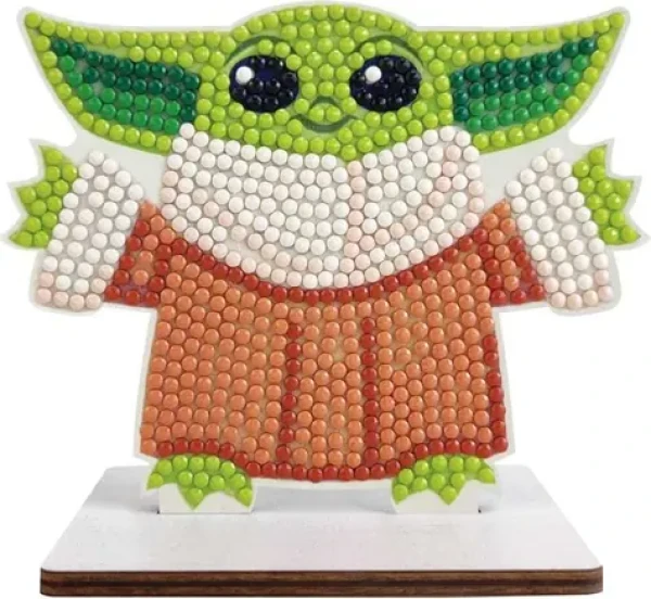 CRYSTAL ART Diamantové maľovanie Star Wars: Grogu