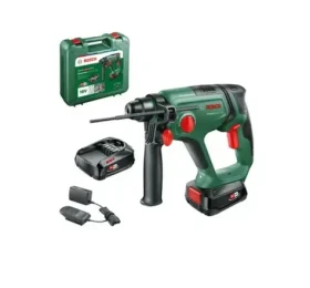 BOSCH UniversalHammer 18V / Aku kombinované kladivo / 18V / 2000 ot-min / 5400 úderov-min / 2.0J / SDS- PLUS / 2x 2.5 Ah (06039D6003)