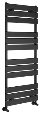 AQUALINE - BONDECO vykurovacie teleso 500x1266, čierna mat DC512B