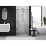 MEXEN - Exo skladacie sprchové dvere 110, transparent, chróm 816-110-000-01-00
