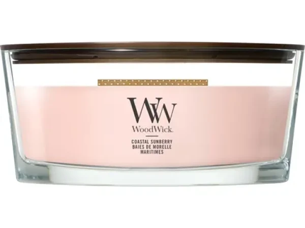 Woodwick Coastal Sunberry sviečka loď (5038581178592)