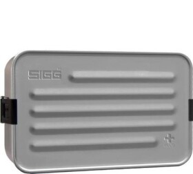 SIGG Metal Box Plus L strieborná / Olovrantový box / Hliník / 22.9 x 14.5 x 6 cm (8698.00)