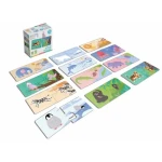 KukiKuk 80036 Veééliké puzzle duo Kde býva zvieratká