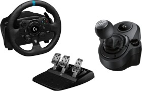 Logitech G923 Xbox Series X|S/Xbox One/PC (941-000158) + Shifter G29, G920 Driving Force (941-000130)