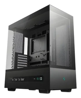 DEEPCOOL CH690 Digital čierna / Midi-tower skriňa / ATX / LCD displej / temperované sklo (R-CH690-BKNNA0D-G-1)