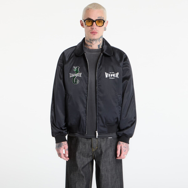 Bunda REPRESENT x The Viper Room Viper Souvenier Jacket UNISEX Jet Black XS