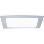 Paulmann LED vstavané kúpeľňové svetlo LED pevne zabudované LED osvetlenie 18 W IP44 chróm (matný); 92078