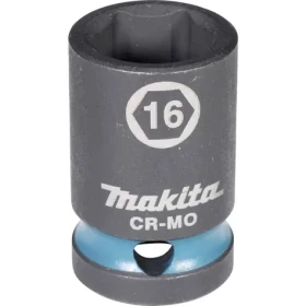 Makita E-16128 IMPACT BLACK / nástrčný kľúč 1|2" / 16 mm (E-16128)