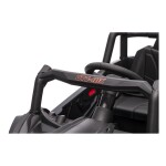 Mamido Elektrické autíčko Buggy Madman UTV-MX čierne