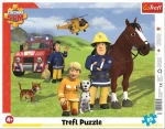 Trefl - Puzzle - Požiarnik Sam: Na hliadke