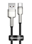 Baseus CAKF000001 Kábel USB-A (M) - USB-C (M) 0.25 m čierna / 66W (CAKF000001)