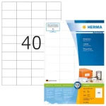 Herma Etikety A4 52,5x29,7 mm biele / Etikety / papier matný / laser inkjet / 8000 ks (4610)
