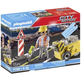 Playmobil® City Action 71185 Stavebný robotník s frézou