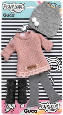 Guca P860 oblečok pre bábiku PENELOPE veľkosti 34 cm s topánočkami