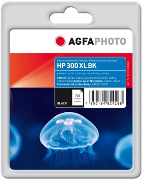 AgfaPhoto Toner APHP300XLB / CC641EE No.300XL (Black)