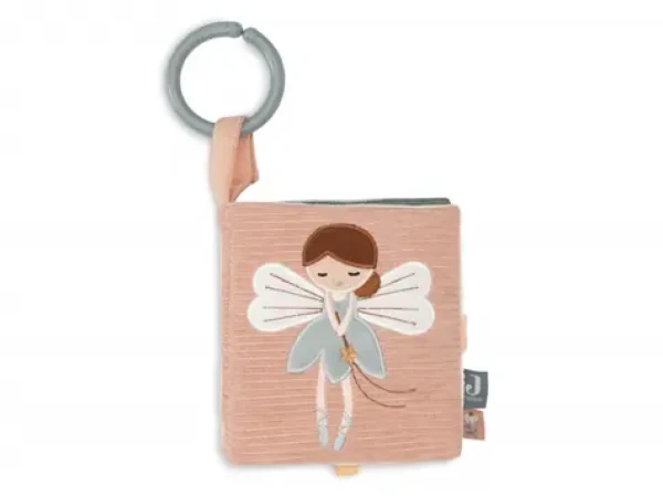 Jollein Textilná knižka s aktivitami Lovely Birds / od narodenia (221-001-68095)