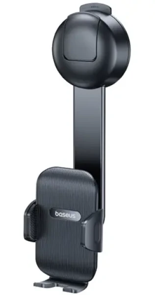 Baseus PrimeTrip C03 čierna / Držiak telefónu do auta / vákuová prísavka / 360° / palubná doska a čelné sklo (C0013C01)
