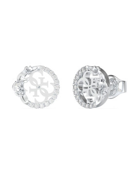 Guess Oceľové kôstkové náušnice 4 Love JUBE05041JWRHT/U