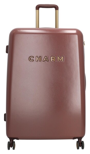 Veľký škrupinový kufor Charm London Capetown L Burgundy
