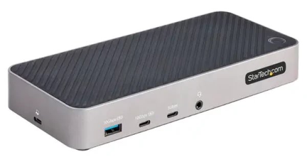 StarTech USB-C Triple Monitor / Dokovacia stanica / 3× 4K / HDMI + DisplayPort / 5× USB / GbE / PD 100W (116E-USBC-DOCK)