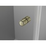 MEXEN/S - Mist-F sprchovací kút skladacie dvere pravá 80 x 80, transparent, zlato 8A6T-080-080-50-00-P