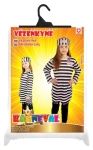 Rappa Detský kostým väzenkyne (S)